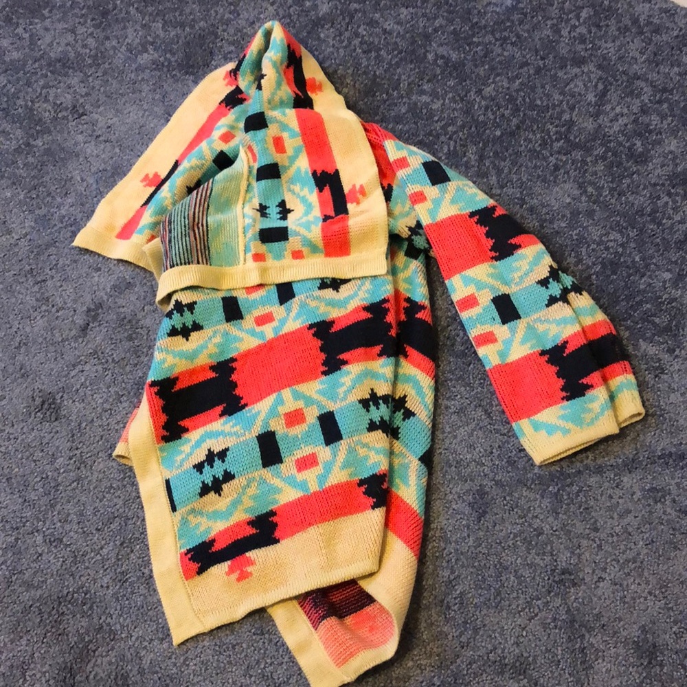 Printed Cardigan